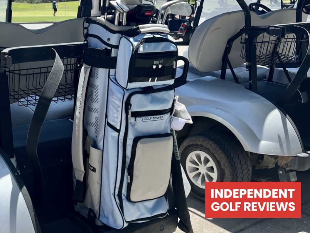VESSEL Lux XV Golf Cart Bag- 15 Way Top, Black, Great Condition