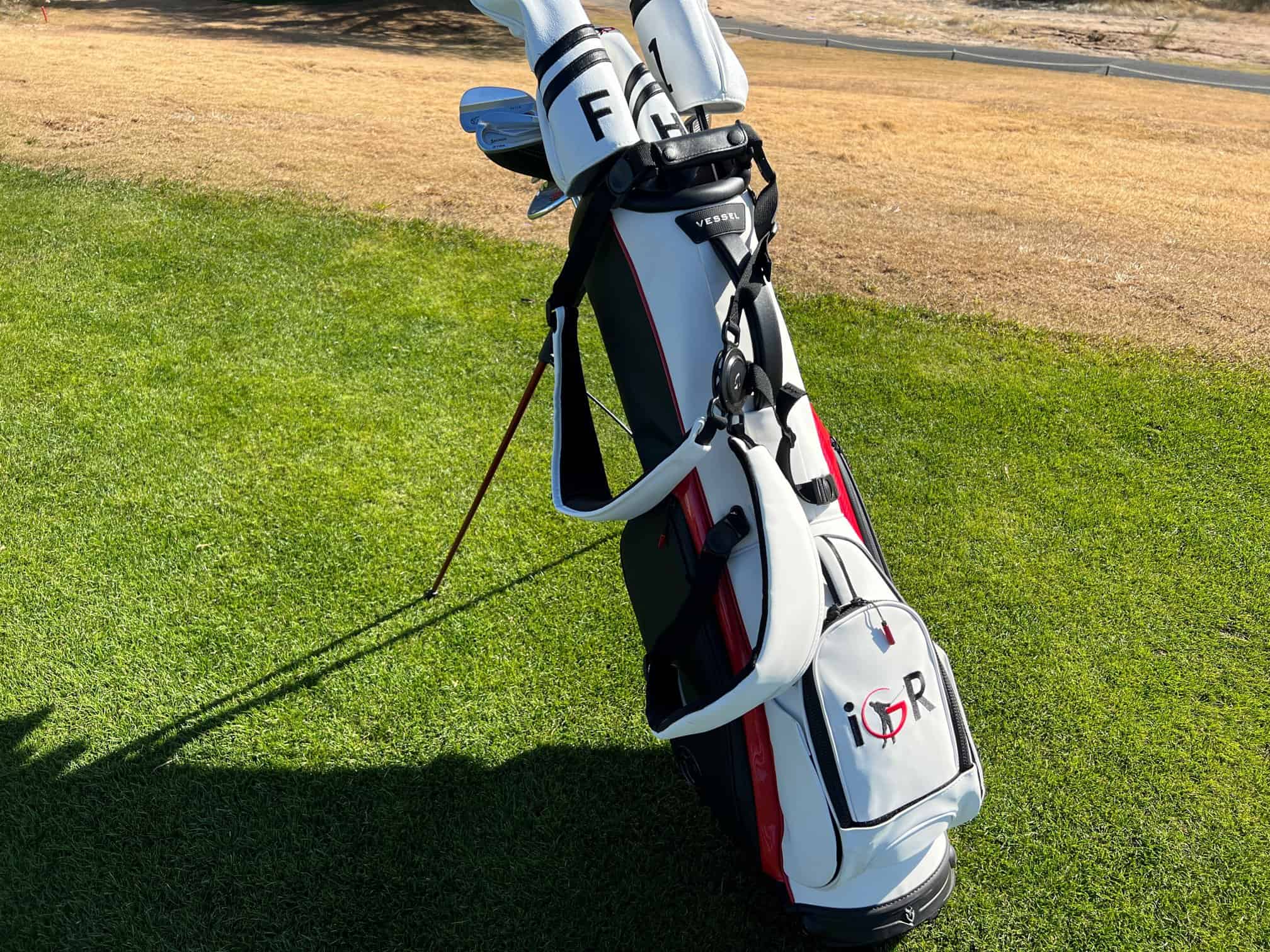True Spec Golf VLX Stand Bag Black